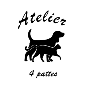 Logo atelier 4 pattes carré